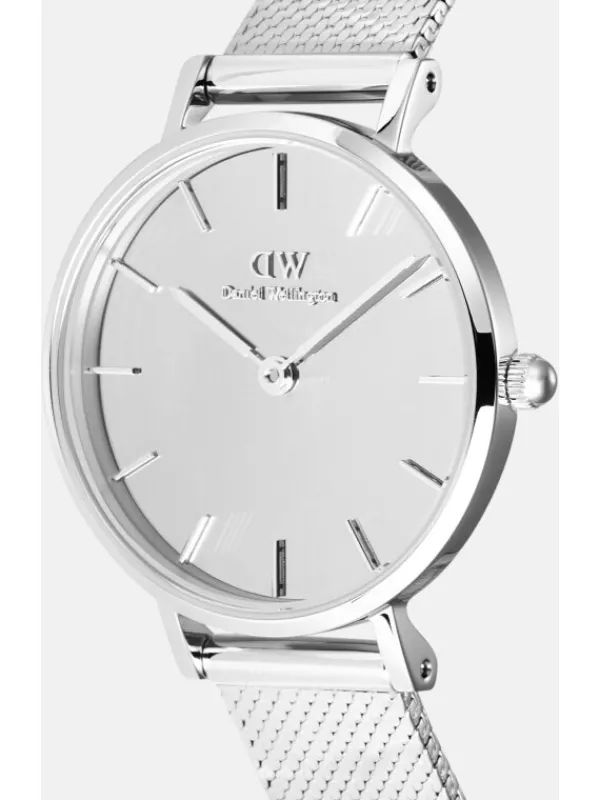 Daniel Wellington Damenuhren-Petite Reflection Silver 28mm DW00100796