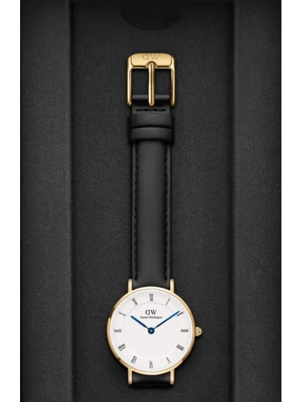 Daniel Wellington Damenuhren-PETITE Roman numerals 28 Sheffield G White DW00100686
