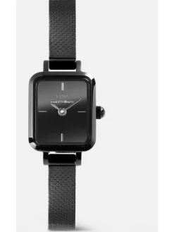 Daniel Wellington Damenuhren-Quadro Mini Reflection schwarz DW00100802