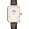 Daniel Wellington Damenuhren-Quadro Sheffield Weiß Roségold DW00100434