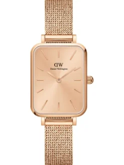Daniel Wellington Damenuhren-Quadro Unitone 20 x 26 mm rosé DW00100484