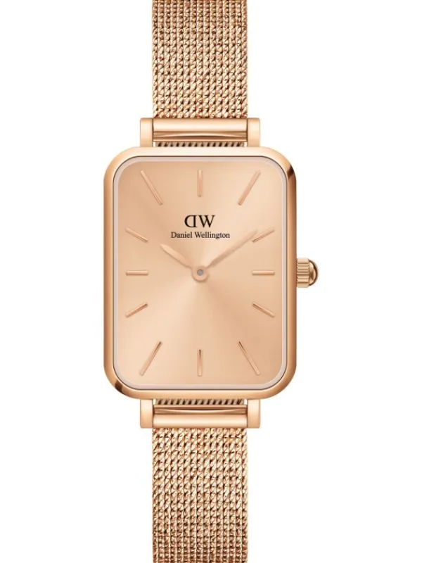 Daniel Wellington Damenuhren-Quadro Unitone 20 x 26 mm rosé DW00100484