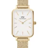 Daniel Wellington Damenuhren-Quadro 20X26 Evergold G White DW00100556