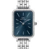 Daniel Wellington Damenuhren-Quadro Lumine 20x26 Bezel Arctic DW00100670