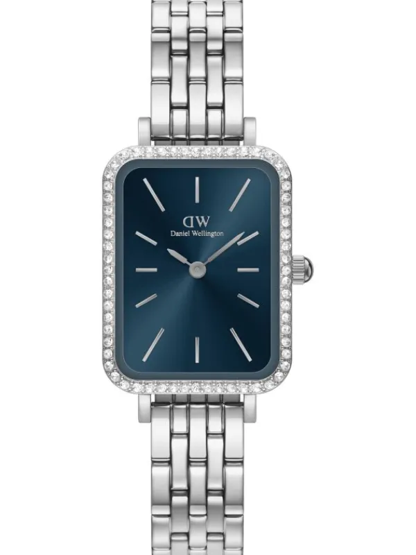Daniel Wellington Damenuhren-Quadro Lumine 20x26 Bezel Arctic DW00100670
