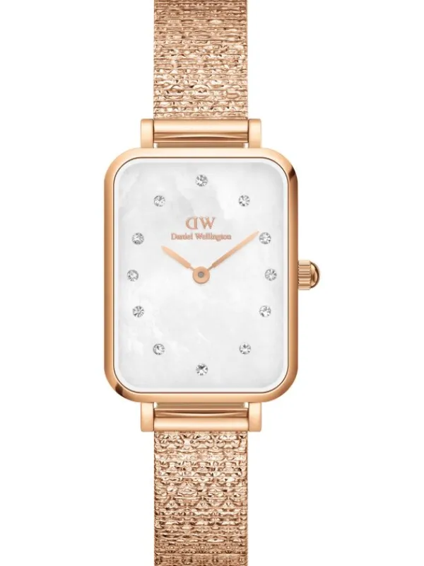 Daniel Wellington Damenuhren-Quadro Lumine Pressed Piano Melrose 20X26 DW00100578