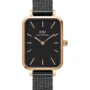 Daniel Wellington Damenuhren-Quadro Ashfield Schwarz DW00100433