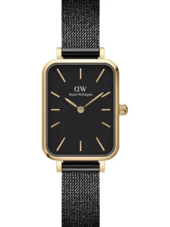 Daniel Wellington Damenuhren-Quadro 20X26 Ashfield G Black DW00100558
