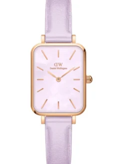 Daniel Wellington Damenuhren-Quadro Lavender DW00100637