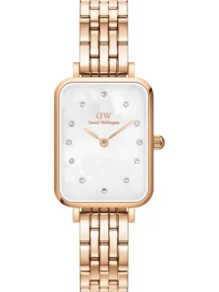 Daniel Wellington Damenuhren-QUADRO LUMINE LINK MELROSE DW00100620
