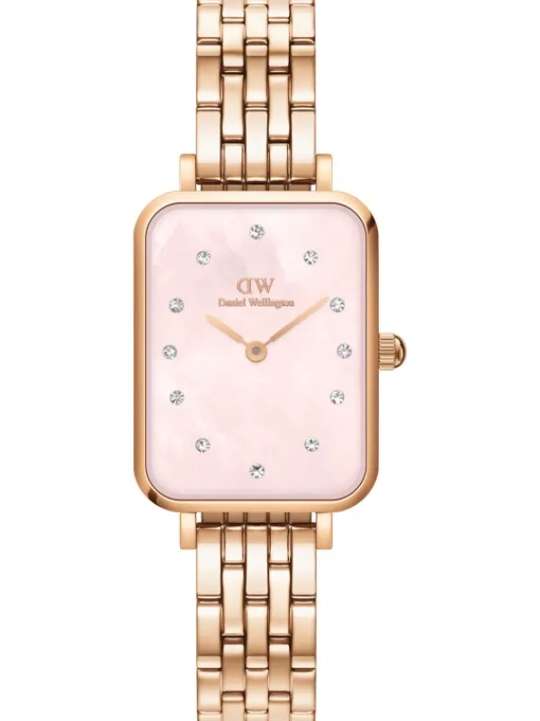 Daniel Wellington Damenuhren-QUADRO LUMINE LINK MELROSE DW00100621