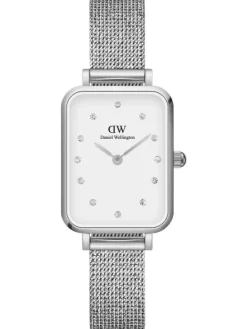 Daniel Wellington Damenuhren-Quadro Lumine Pressed Sterling 20X26 DW00100597