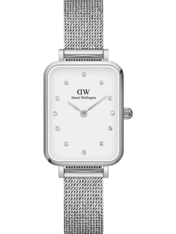 Daniel Wellington Damenuhren-Quadro Lumine Pressed Sterling 20X26 DW00100597