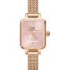 Daniel Wellington Damenuhren-QUADRO MINI Melrose BLUSH DW00100650