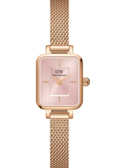 Daniel Wellington Damenuhren-QUADRO MINI Melrose BLUSH DW00100650