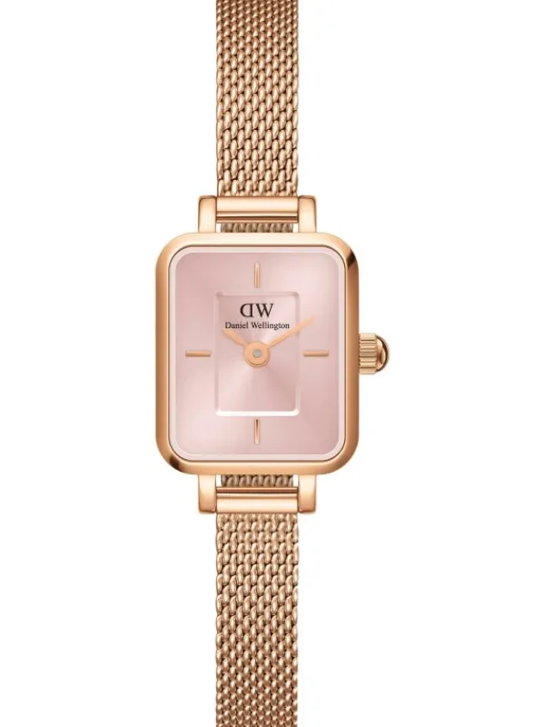 Daniel Wellington Damenuhren-QUADRO MINI Melrose BLUSH DW00100650