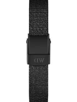 Daniel Wellington Uhrenarmbänder | Zubehör-Quadro Ashfield - Schwarz - 10mm DW00200277