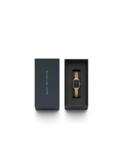 Daniel Wellington Damenuhren-Quadro 20X26 Evergold G Black DW00100557