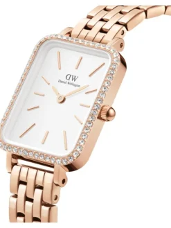 Daniel Wellington Damenuhren-Quadro Lumine 20x26 Bezel Melrose DW00100672