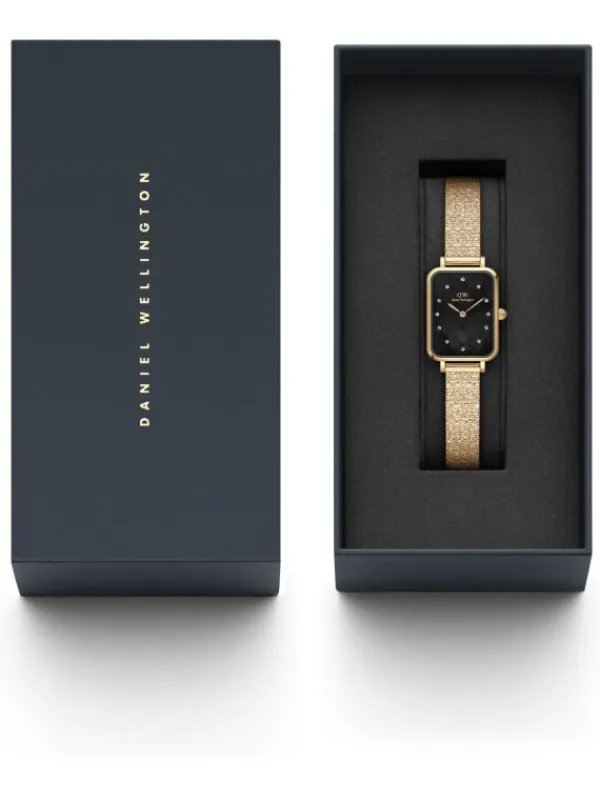 Daniel Wellington Damenuhren-Quadro Lumine Pressed Piano 20X26 DW00100583