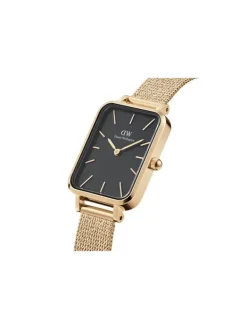 Daniel Wellington Damenuhren-Quadro 20X26 Evergold G Black DW00100557