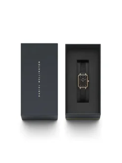 Daniel Wellington Damenuhren-Quadro 20X26 Ashfield G Black DW00100558