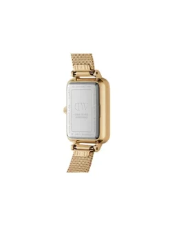Daniel Wellington Damenuhren-Quadro 20X26 Evergold G Black DW00100557