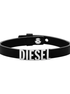 DIESEL Armbänder-LEATHER/STEEL DX1346040