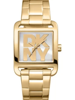 DKNY Damenuhren-City Maxi goldf. DK1L001M0045