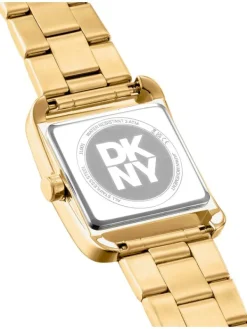 DKNY Damenuhren-City Maxi goldf. DK1L001M0045