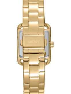 DKNY Damenuhren-City Midi goldf. DK1L004M0055