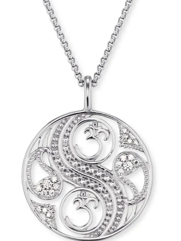 ENGELSRUFER Halsketten + Collier-Ankerkette Balance Zirkonia ERN-BALANCE-ZI
