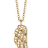 ENGELSRUFER Halsketten + Collier-Ankerkette Flügel Zirkonia plated ERN-LILWING-ZI-G