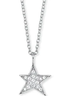 ENGELSRUFER Halsketten + Collier-Ankerkette Stern ERN-LILSTAR-ZI