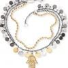 ENGELSRUFER Fußkettchen | Armbänder-Armband / Fußkette BOHO 2 in 1 Hand Fatimas Bicolor ERBS-HAND-BI