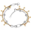 ENGELSRUFER Fußkettchen | Armbänder-Armband / Fußkette BOHO 2 in 1 Infinity Bicolor ERBS-INFINITY-ZI-BI