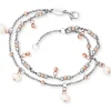 ENGELSRUFER Fußkettchen | Armbänder-Armband / Fußkette BOHO 2 in 1 Pearl Bicolor ERBS-PEARL-BI