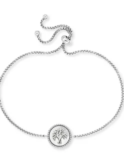 ENGELSRUFER Armbänder-Armband Lebensbaum Silber mit Perlmutt ERB-LILTREE-PE