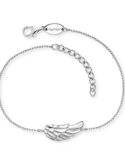 ENGELSRUFER Armbänder-Armband mit Flügel Silber ERB-FLYWING