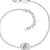 ENGELSRUFER Armbänder-Armband Rose Silber mit Zirkonia ERB-ROSE-ZI