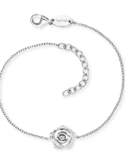 ENGELSRUFER Armbänder-Armband Rose Silber mit Zirkonia ERB-ROSE-ZI