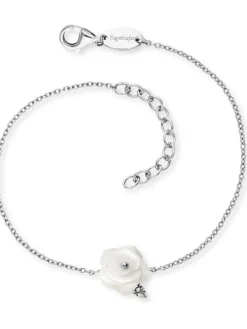 ENGELSRUFER Armbänder-Armband Rose Silber mit Perlmutt ERB-ROSE-PE