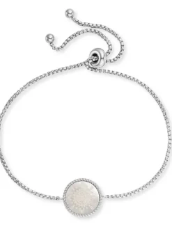 ENGELSRUFER Armbänder-Armband Windrose Ornament Silber mit Perlmutt ERB-ORNAWINDR-PE