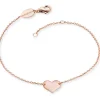 ENGELSRUFER Armbänder-Armkettchen Herz rosé plated ERB-LILHEART-R