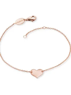 ENGELSRUFER Armbänder-Armkettchen Herz rosé plated ERB-LILHEART-R
