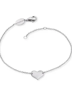 ENGELSRUFER Armbänder-Armkettchen Herz, silber ERB-LILHEART