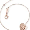 ENGELSRUFER Armbänder-Armkettchen Herzflügel rosé plated ERB-LILHEARTWING-R