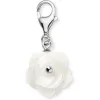 ENGELSRUFER Charms-Charm Rose mit Perlmutt ERC-ROSE-PE