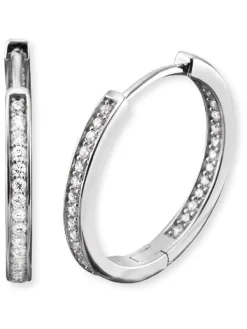 ENGELSRUFER Ohrschmuck-Creole Lisa Zirkonia ERE-LISA-ZI-CR