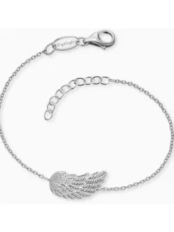 ENGELSRUFER Halsketten + Collier-Duftkerze Sensual mit Armband Flügel ERJC-ERB-LILWING